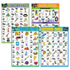 Edupress Pete the Cat Small Phonics Poster Set, 8 Count 62003